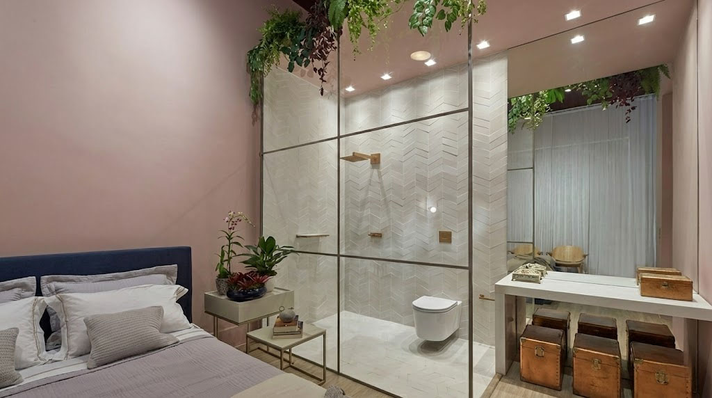 banho quartzo branco